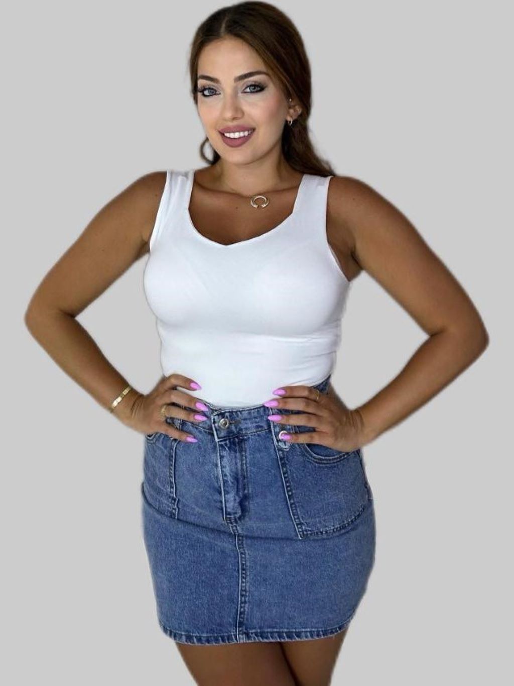 V Cut Cotton Basic