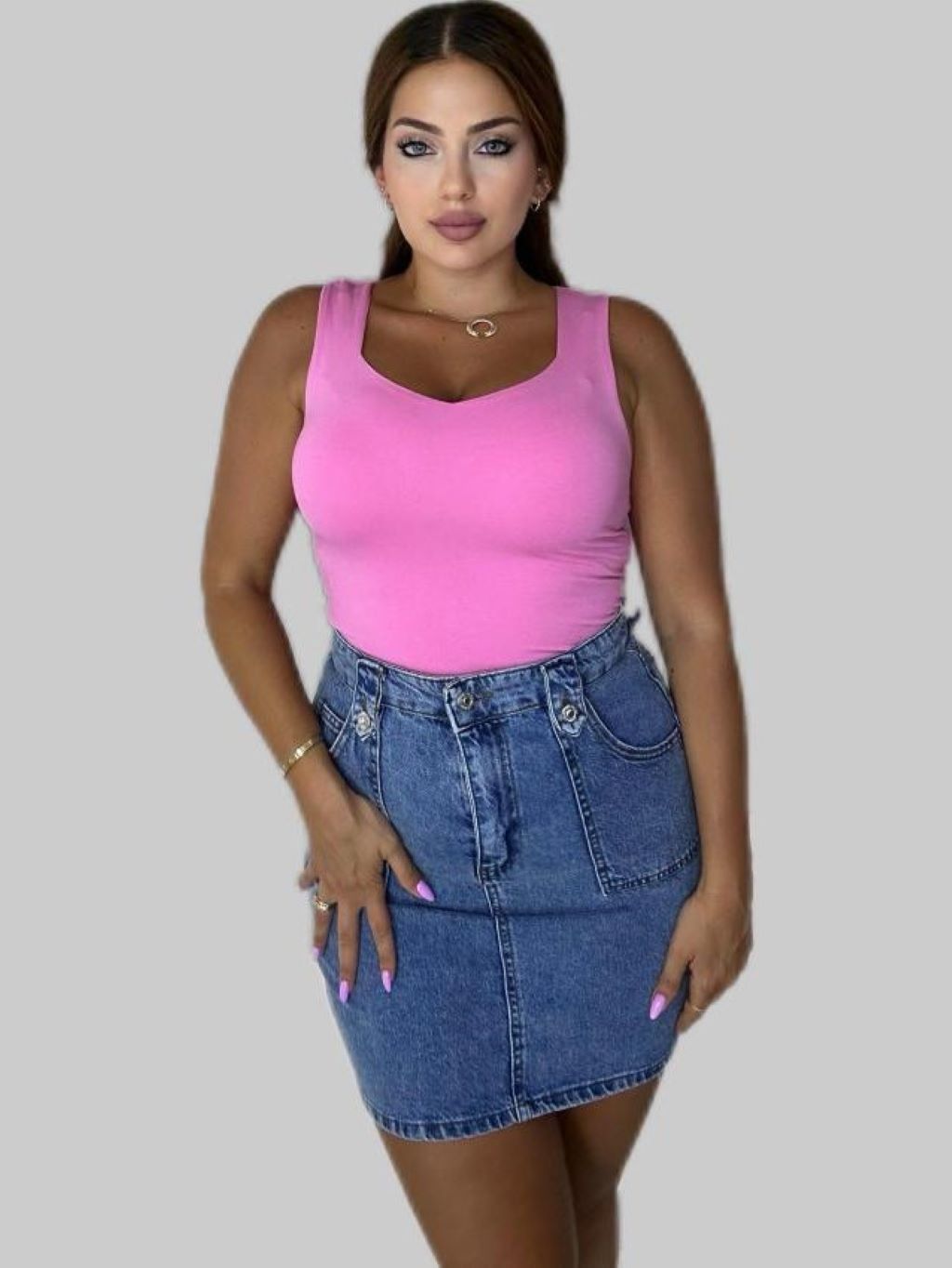 V Cut Cotton Basic