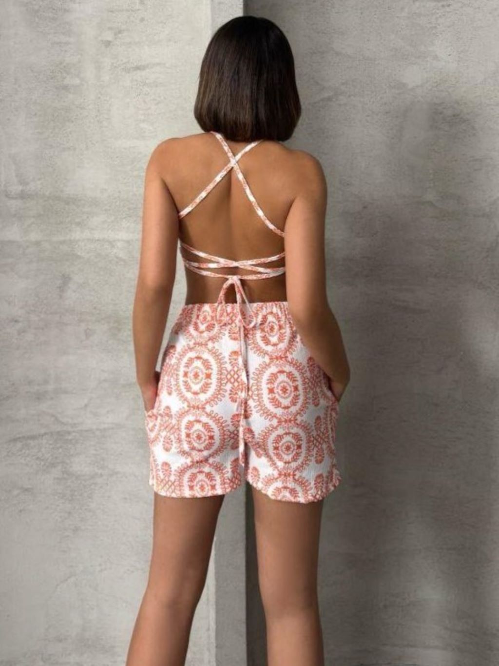 Orange Bohemian Set