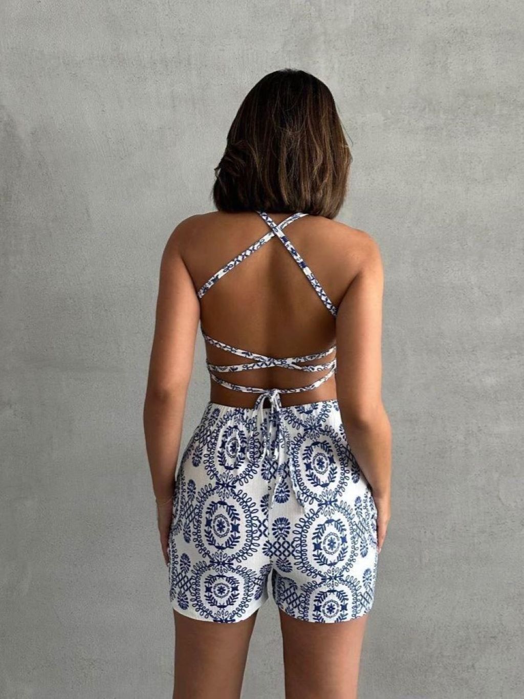 Blue Bohemian Set