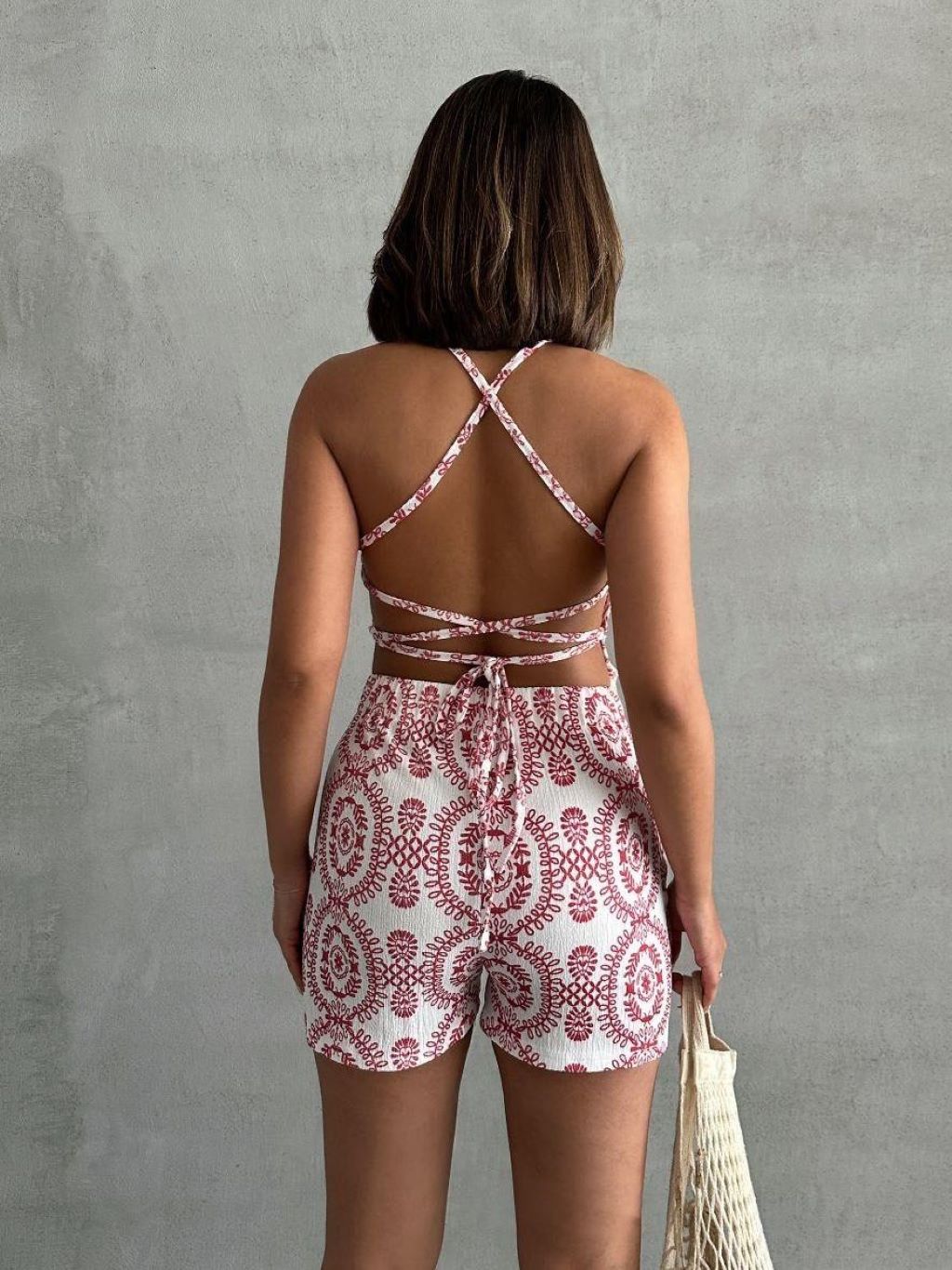 Red Bohemian Set