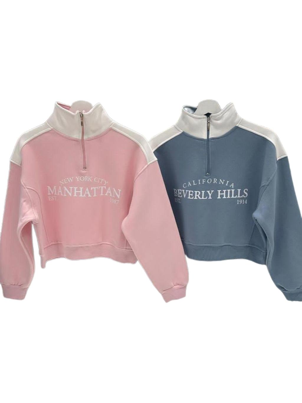 California Crop Hoodie