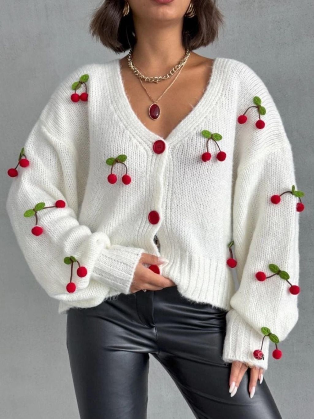 Cherry Sweater
