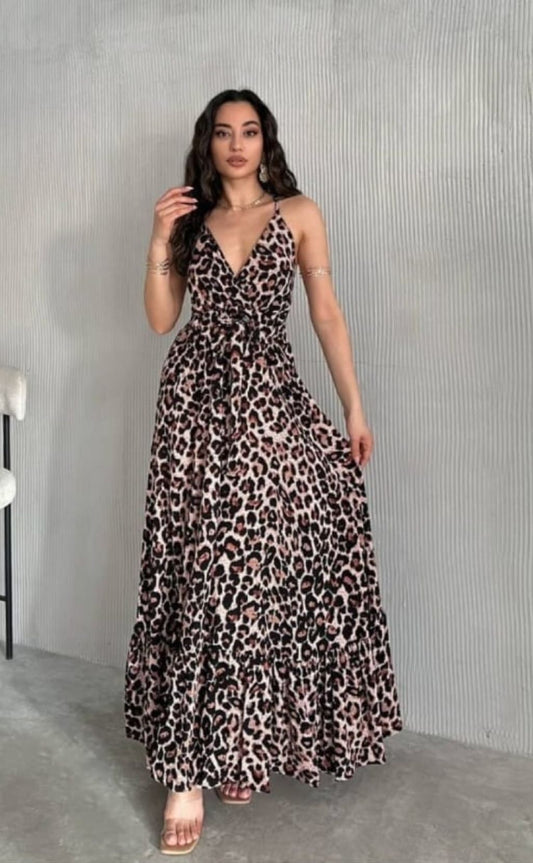 Leopard Veronica Dress