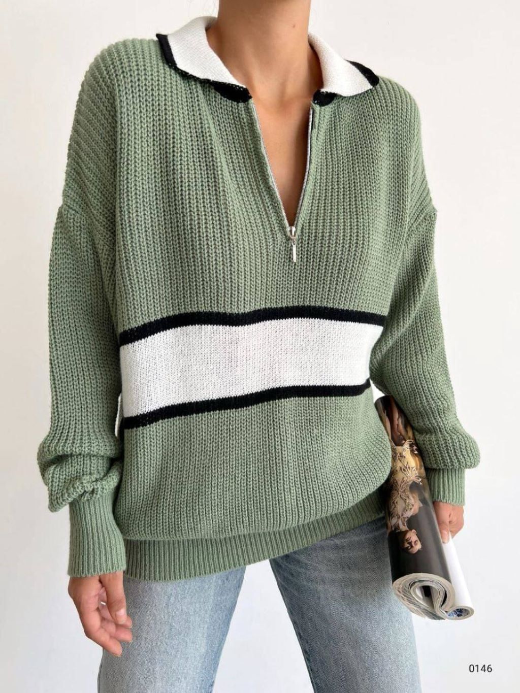 Collar Sweater