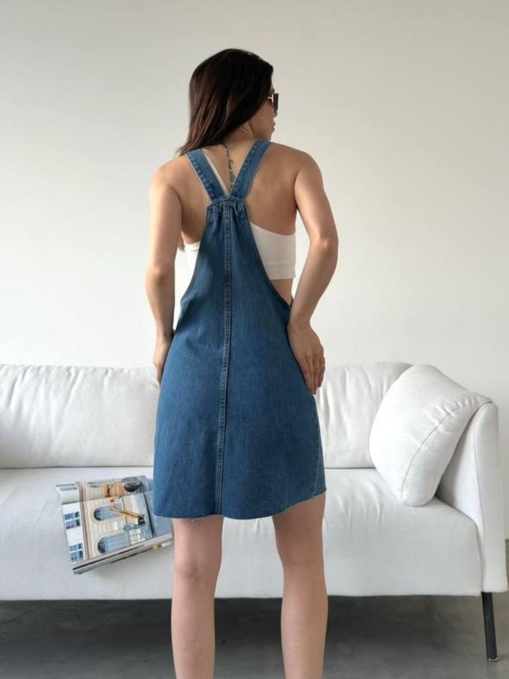 Denim Salopette