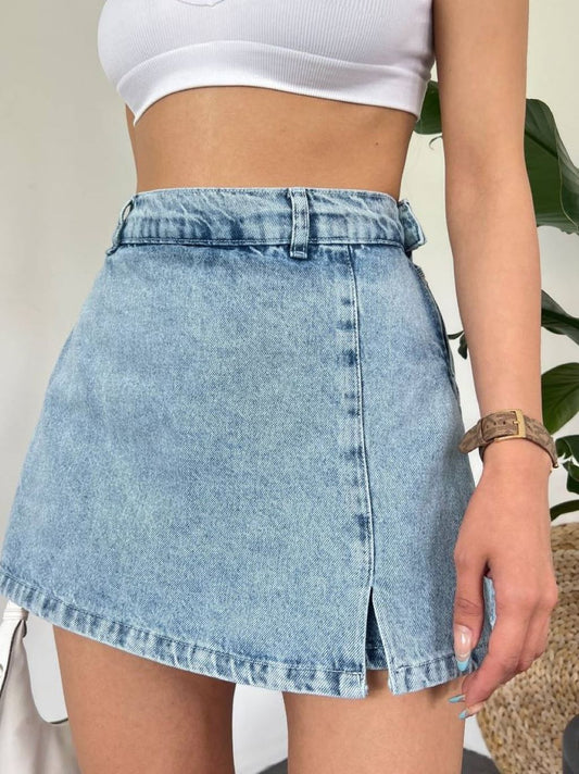 Shirly Denim Skort