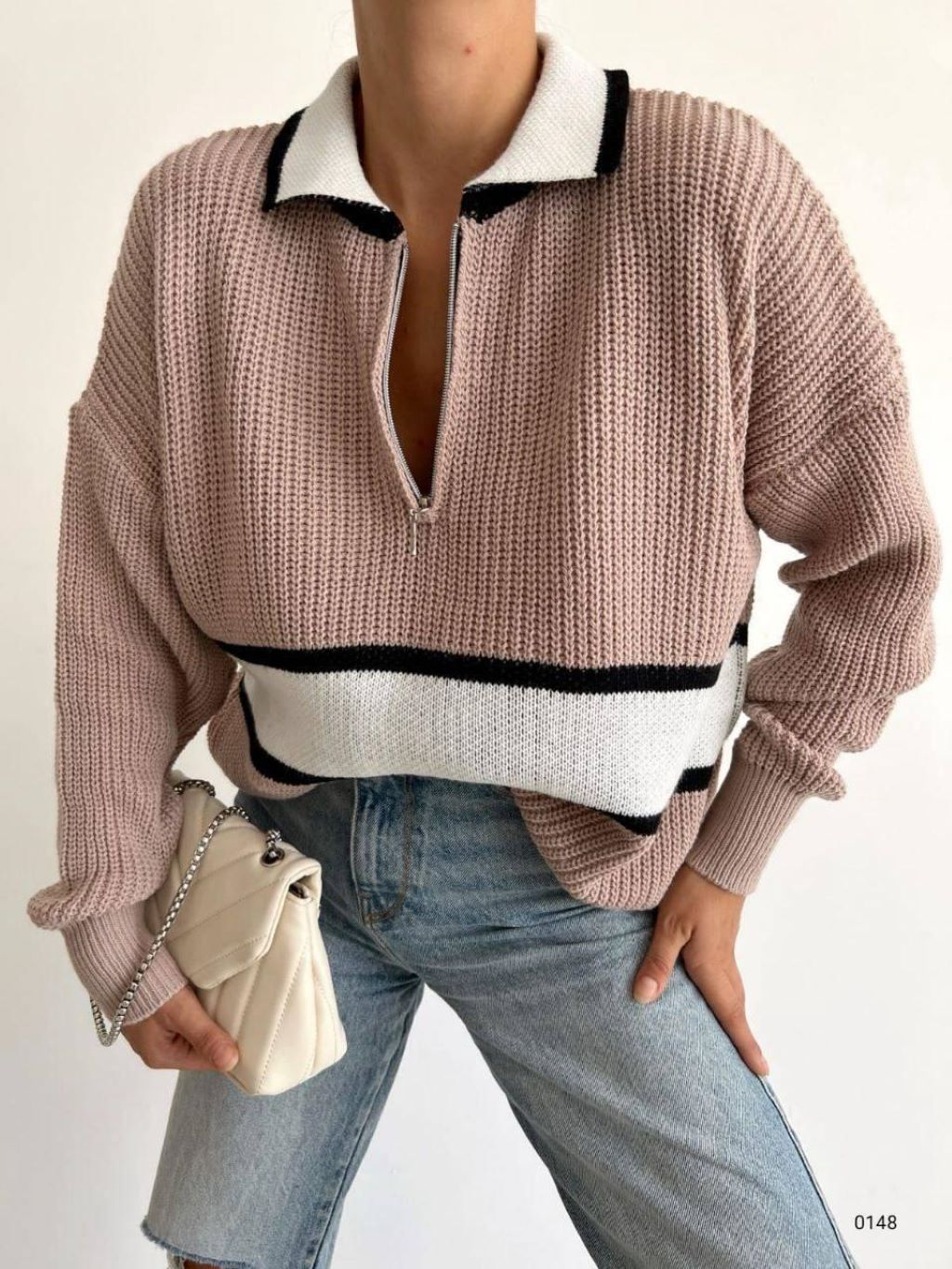 Collar Sweater