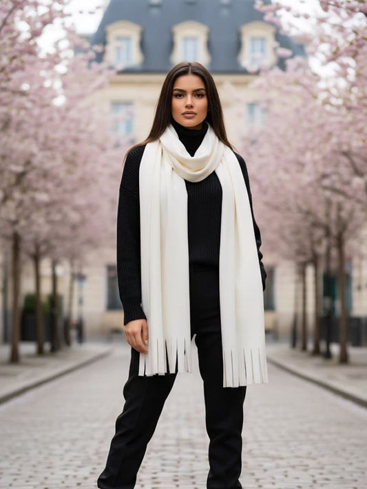 Off White Scarf