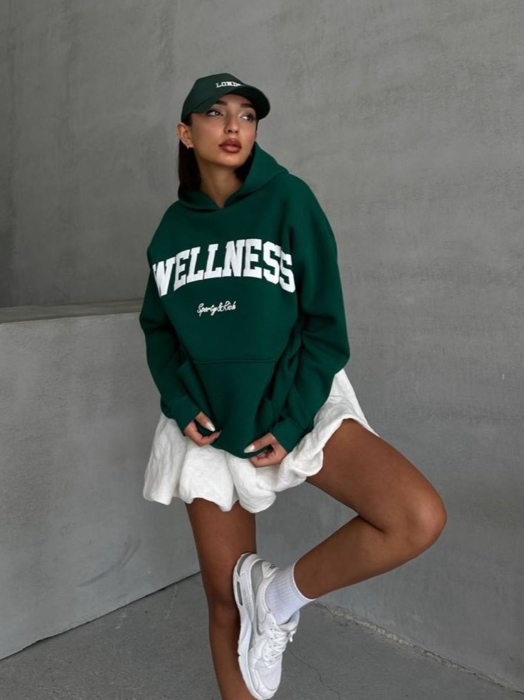 Green Wellness Hoodie