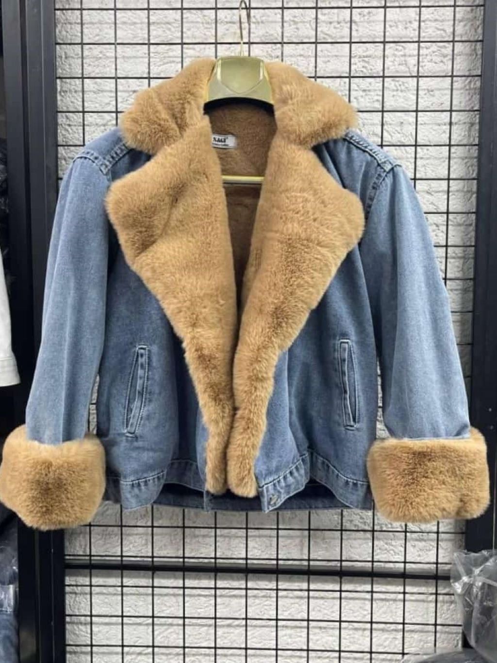 Furr Denim Jacket