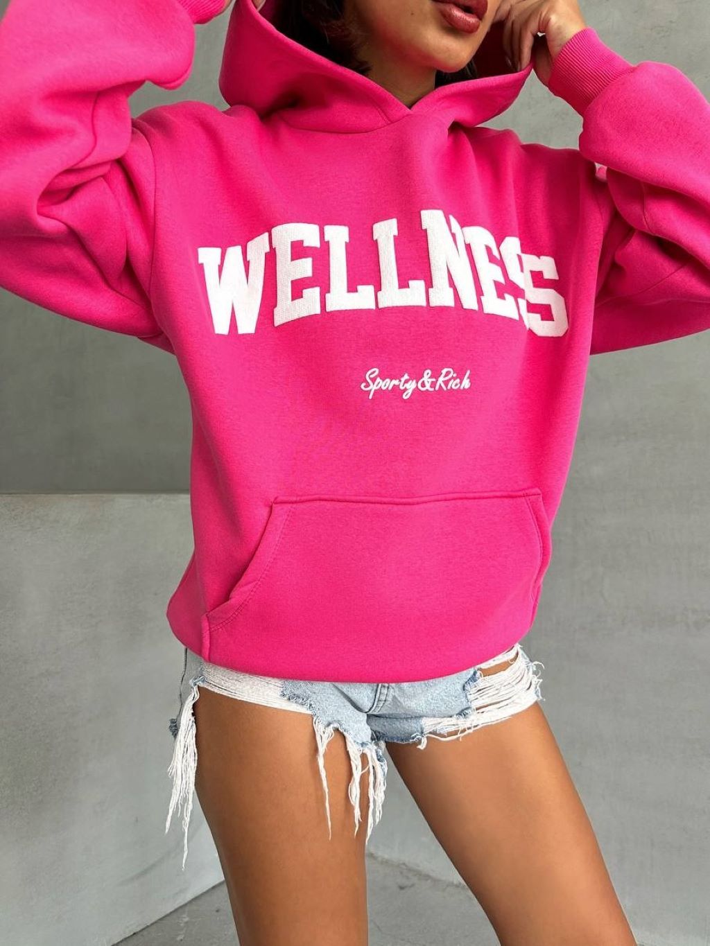 Pink Wellness Hoodie