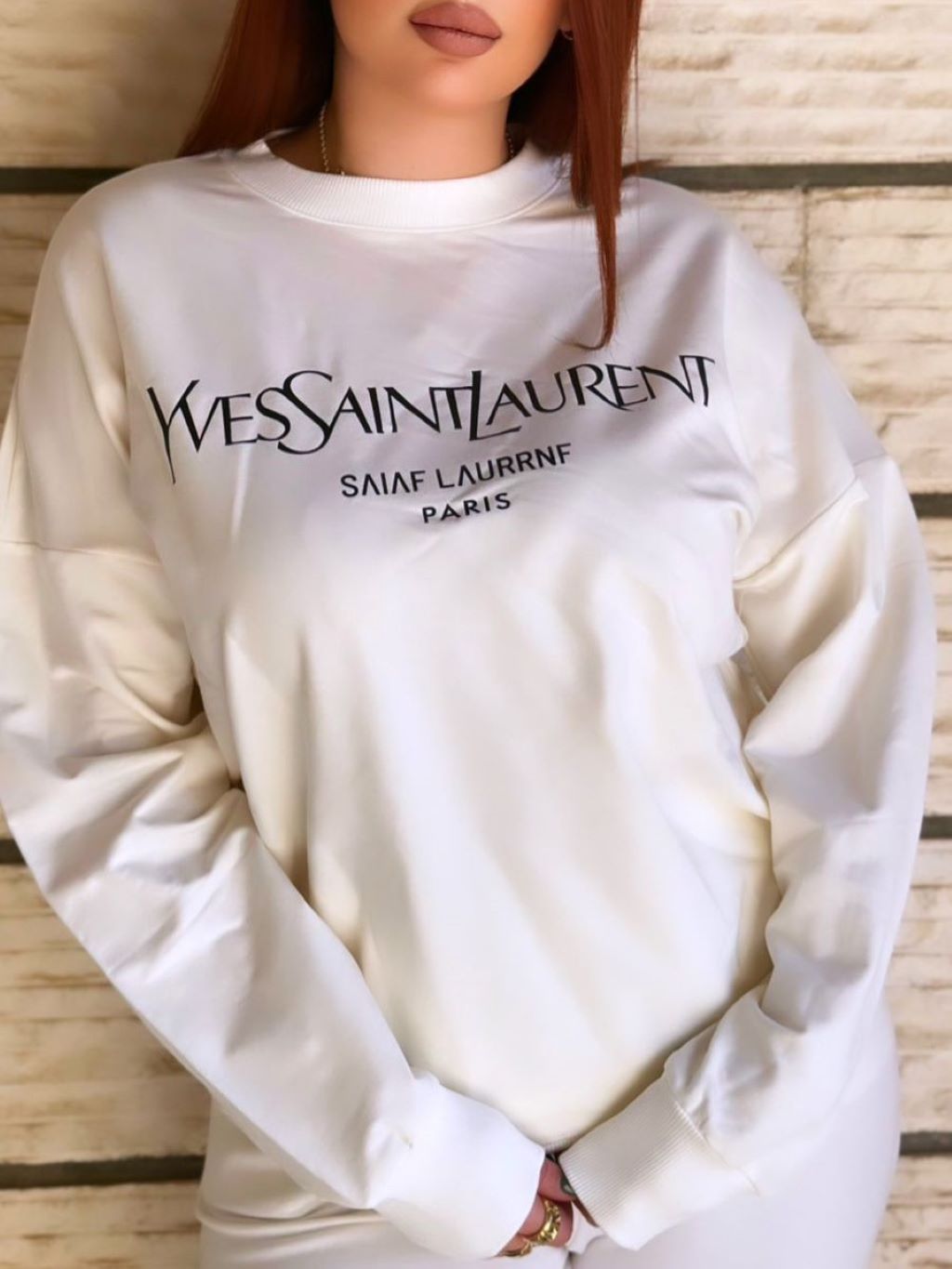 YSL Oversized Hoodie