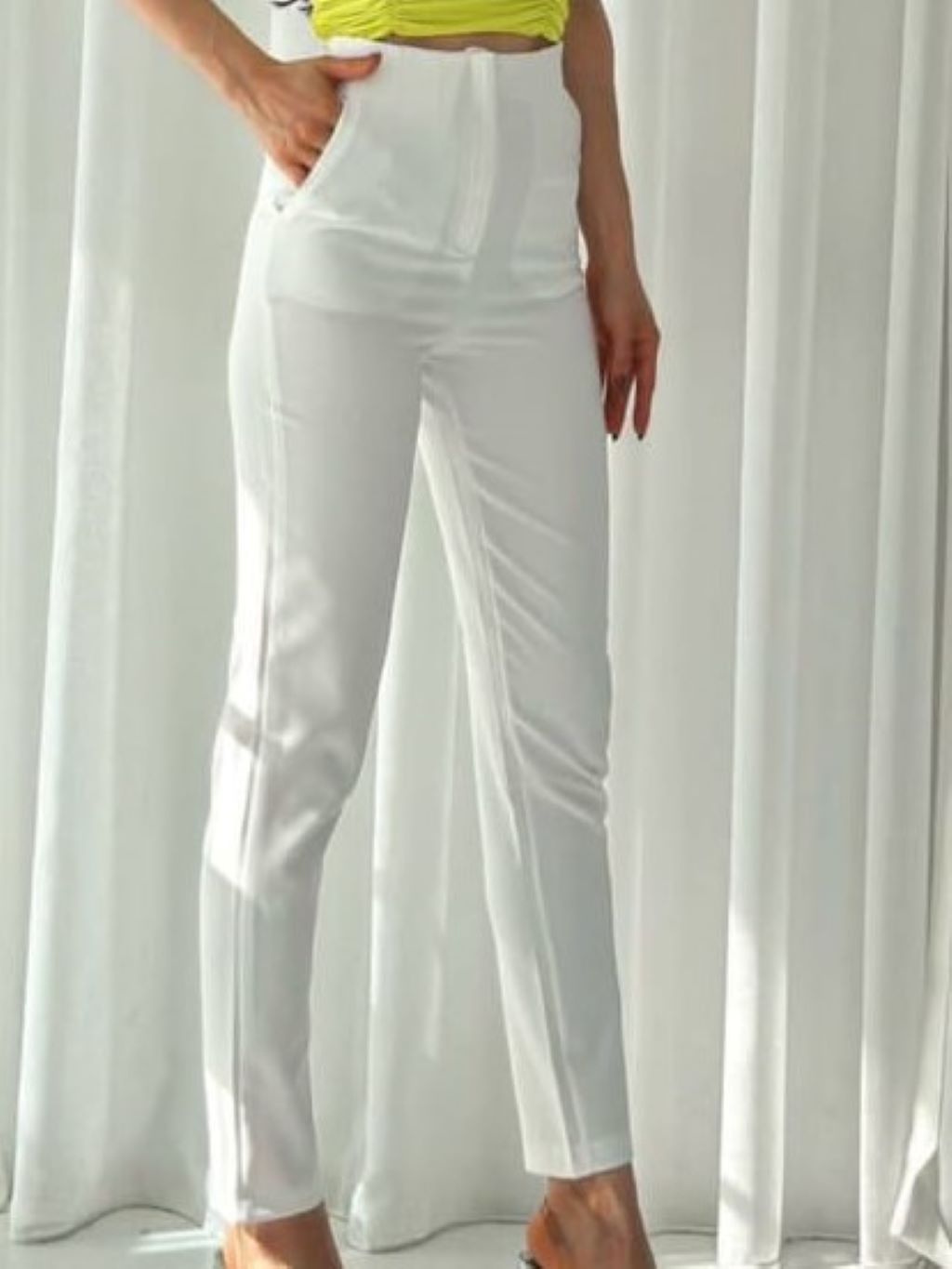 High Waist Formal Pants