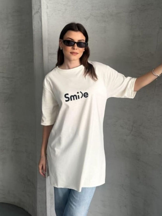 Smile Oversized T-Shirts