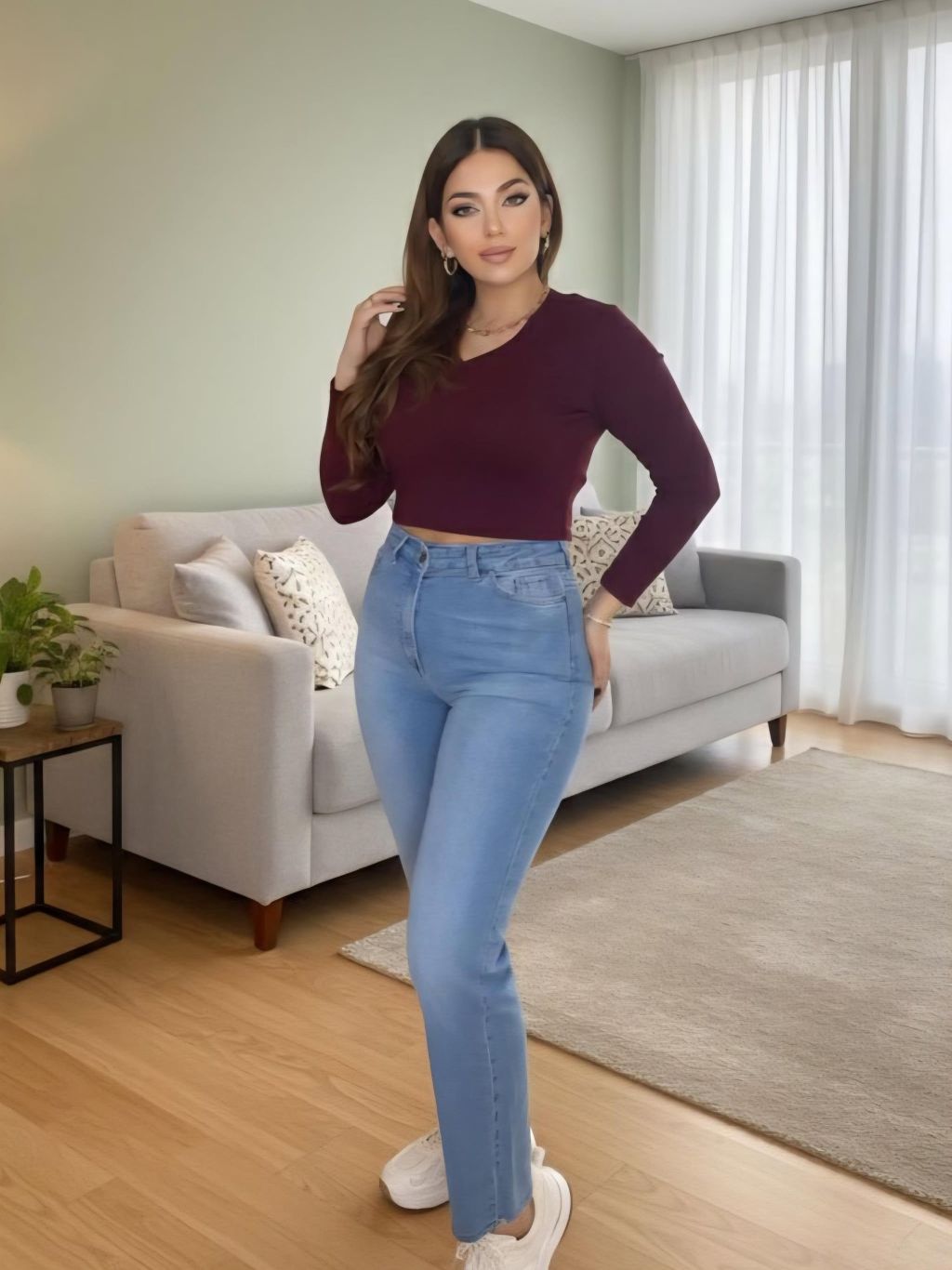 Light Blue Mom Jeans