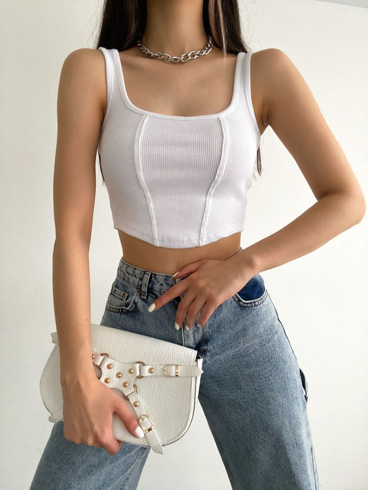 Lana Basic Crop Top