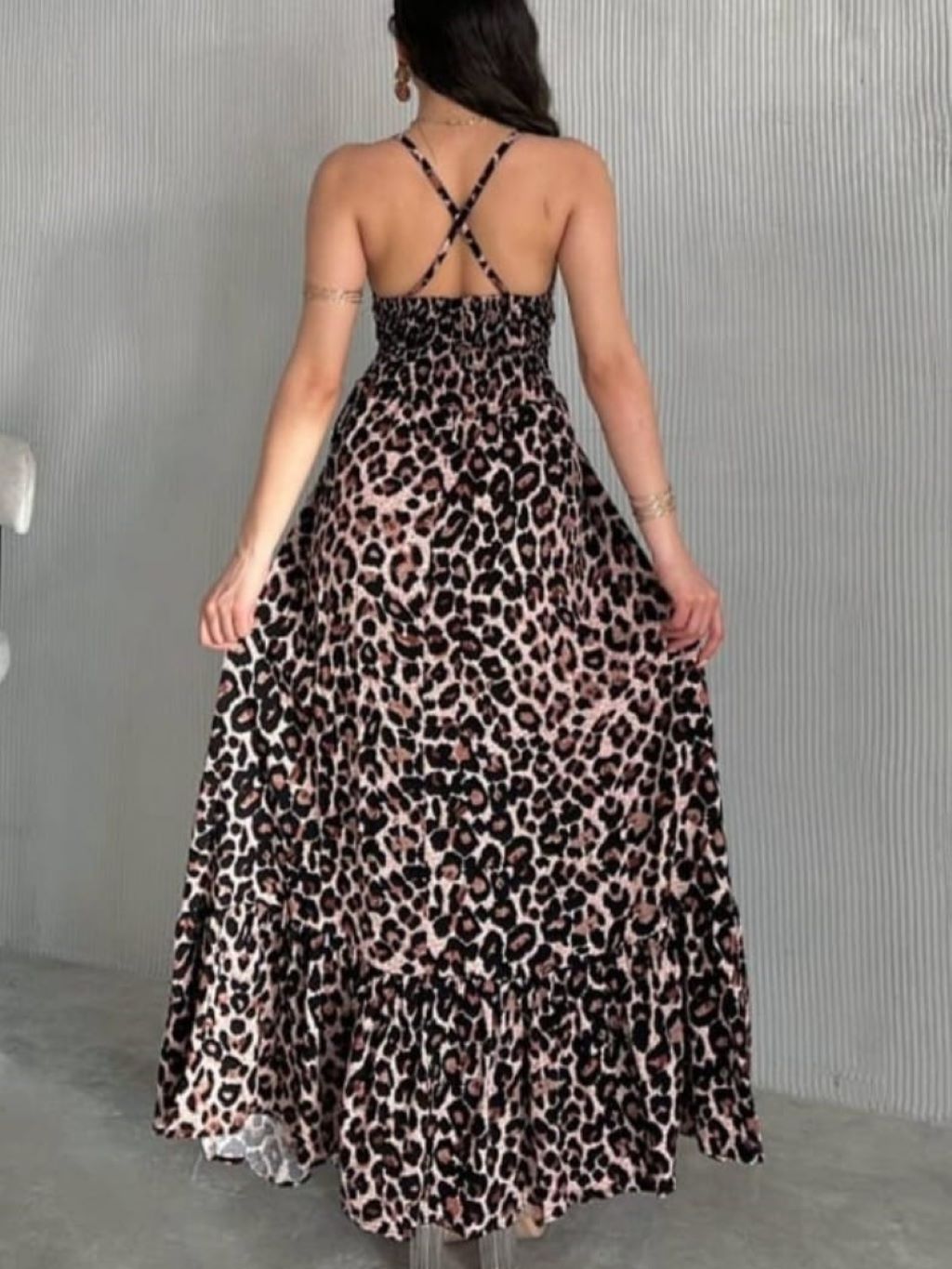 Leopard Veronica Dress