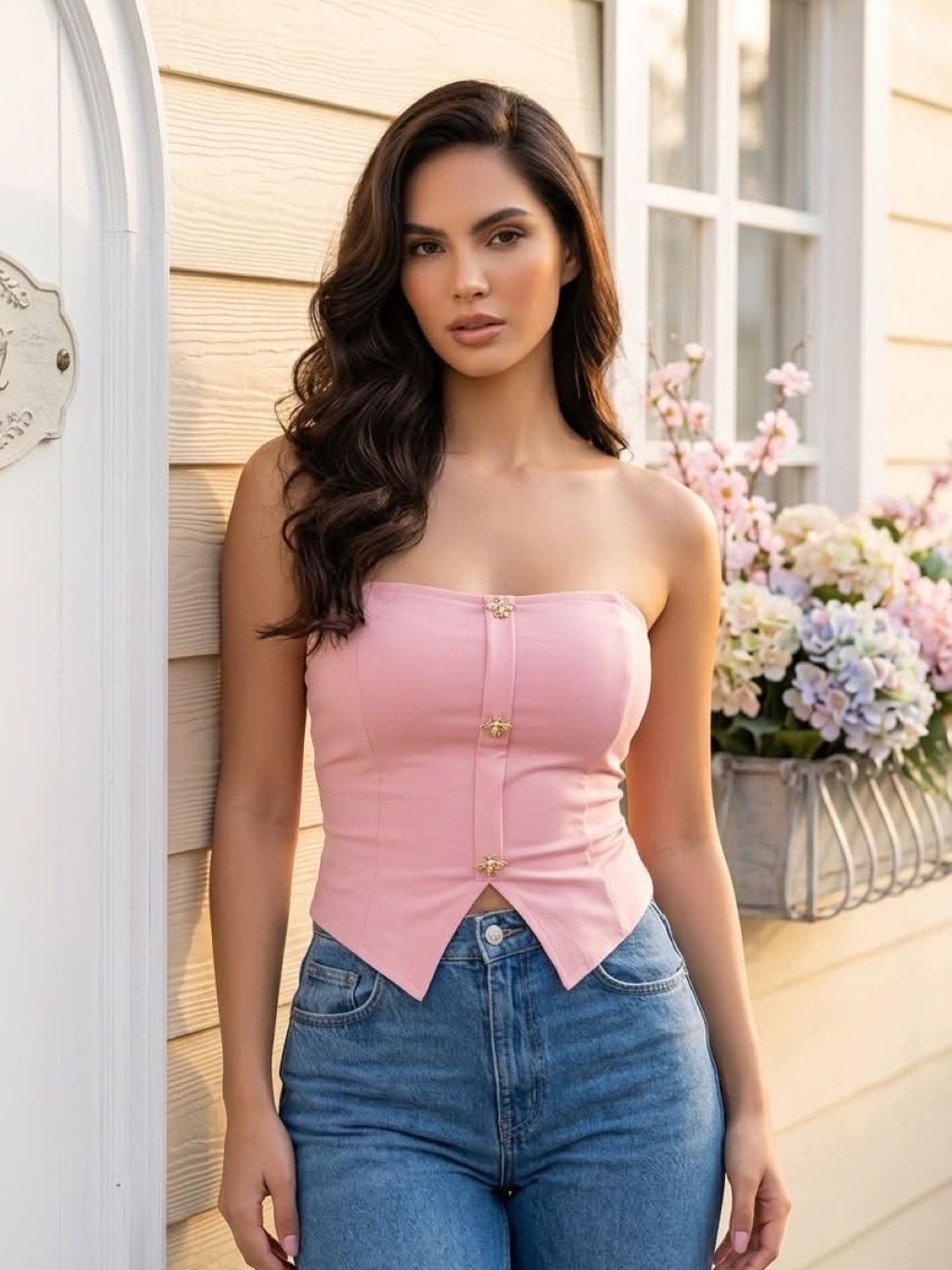 Oceanda Strapless Top