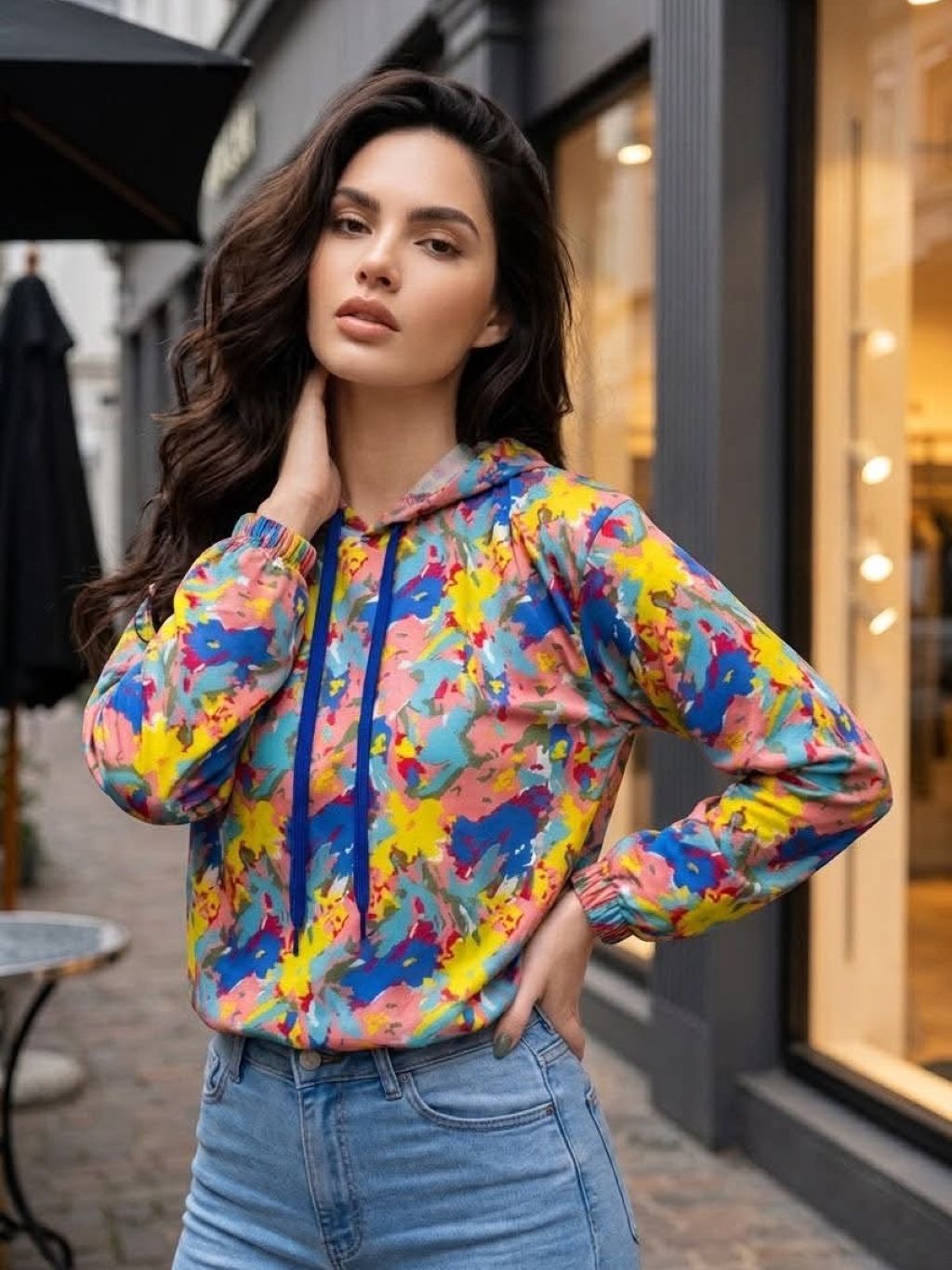 Multicolored Hoodie