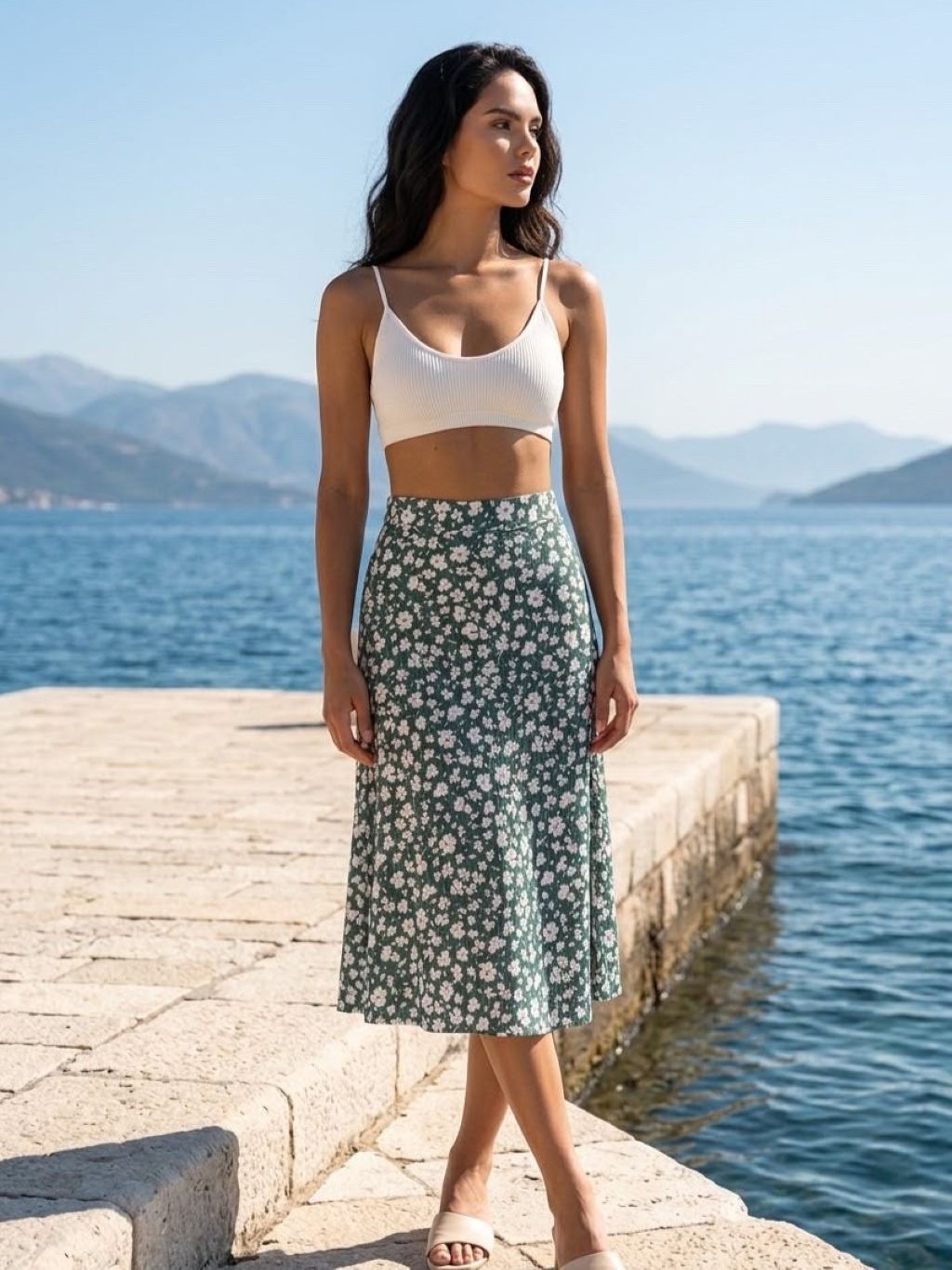 Rosy Skirt