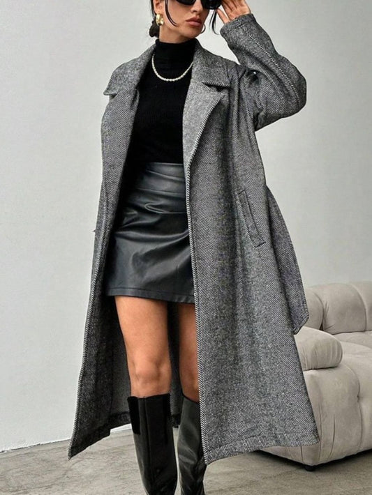 Long Grey Coat