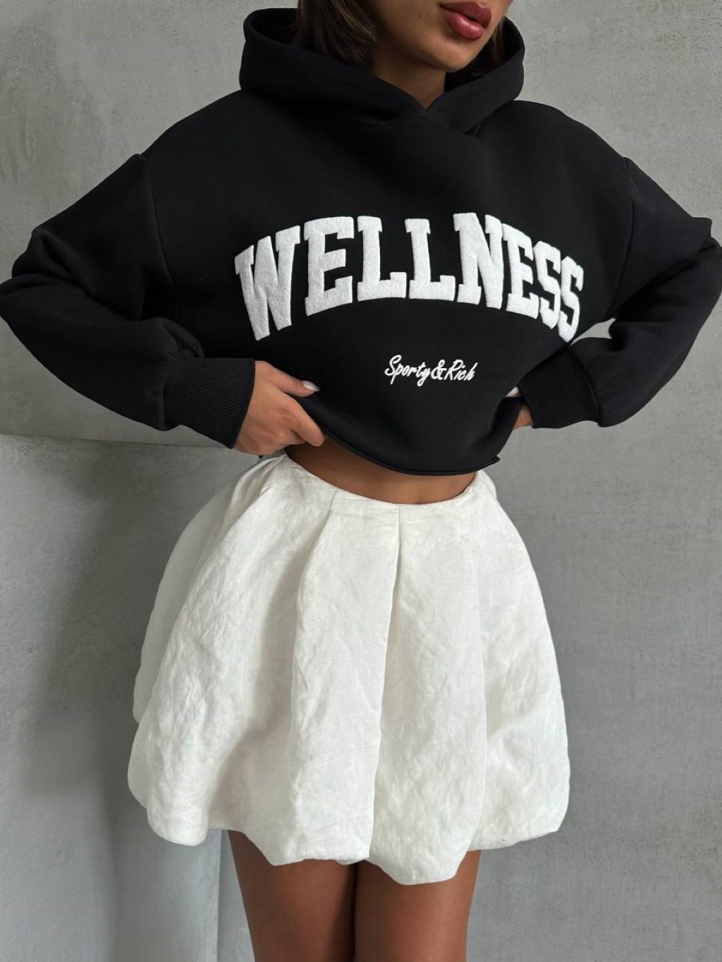 Black Wellness Hoodie