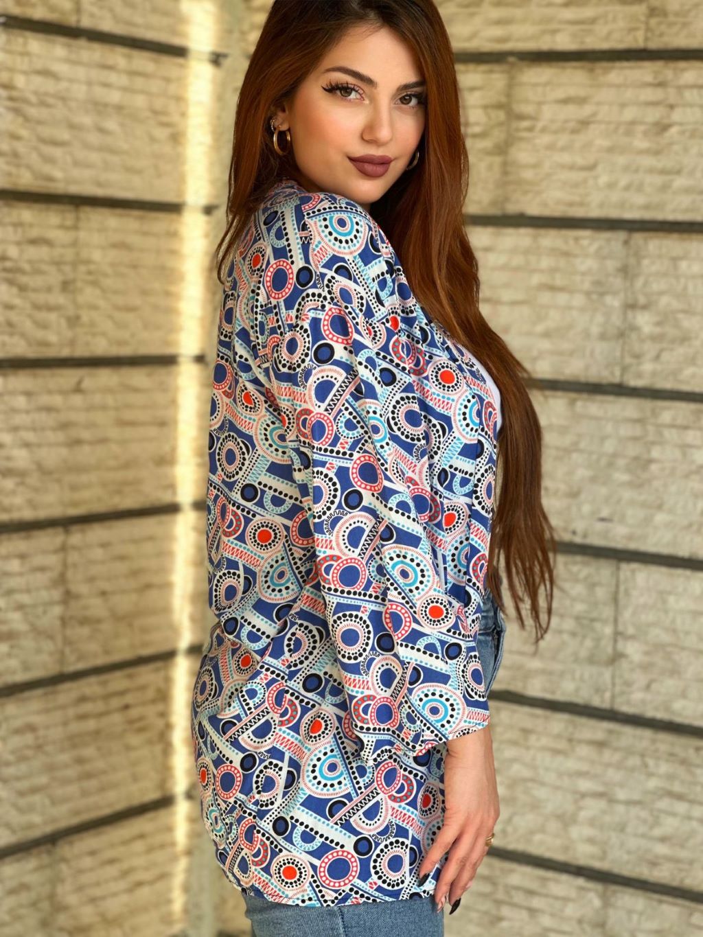 Patterned Kimono