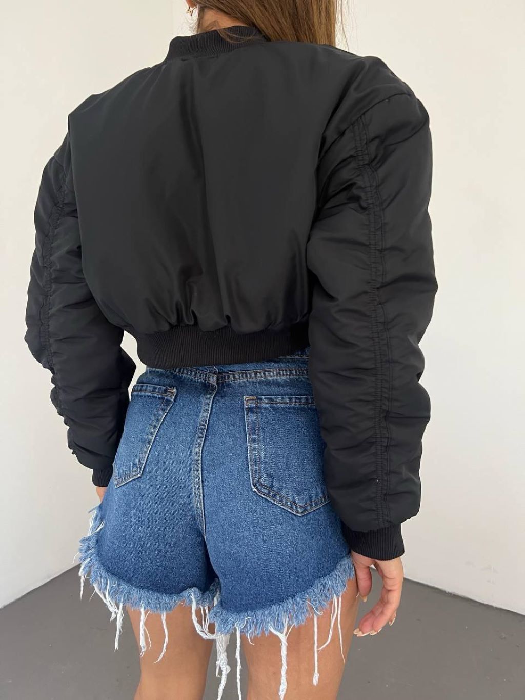 Crop Puffy Jacket