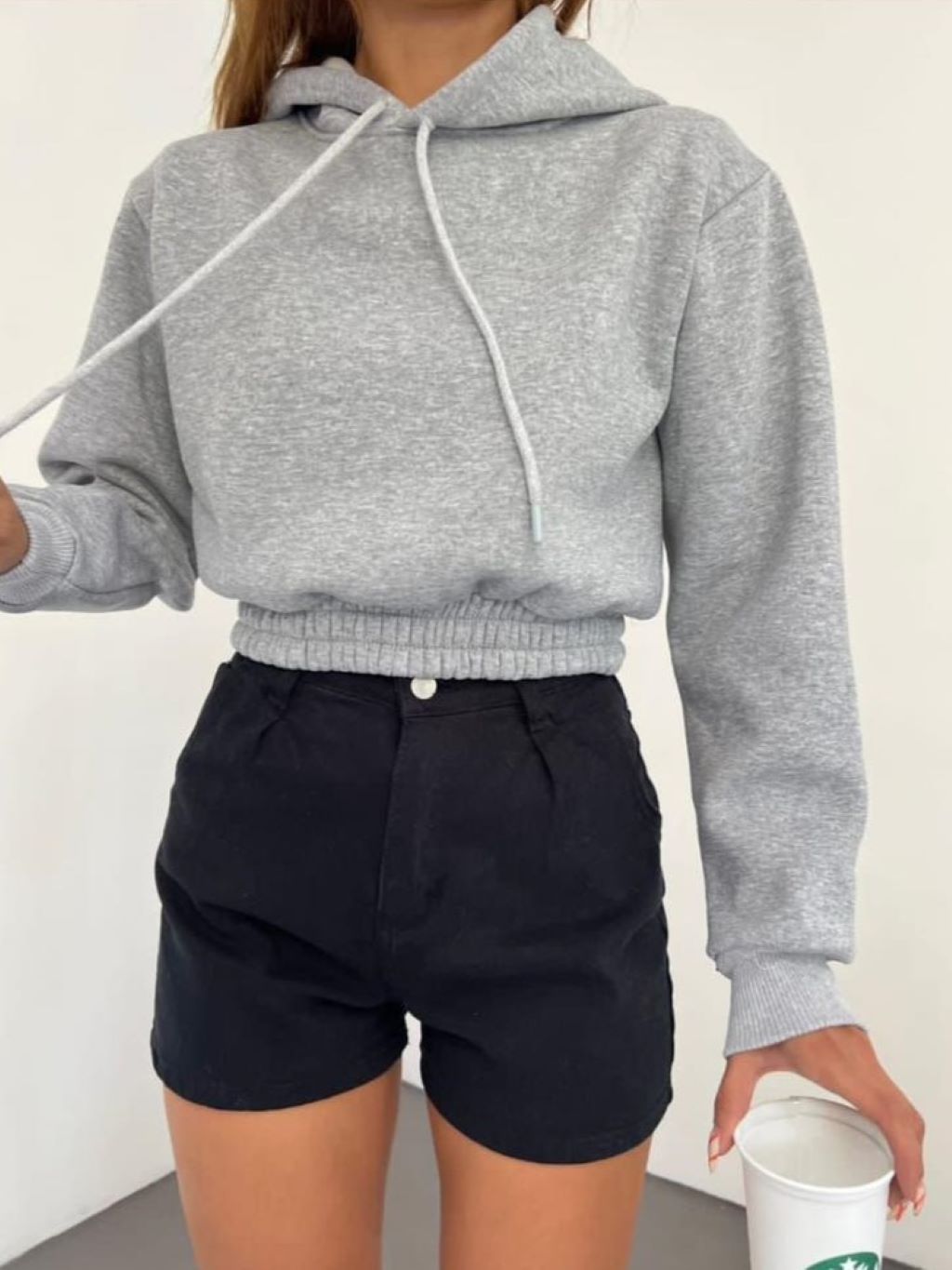 Crop Hoodie