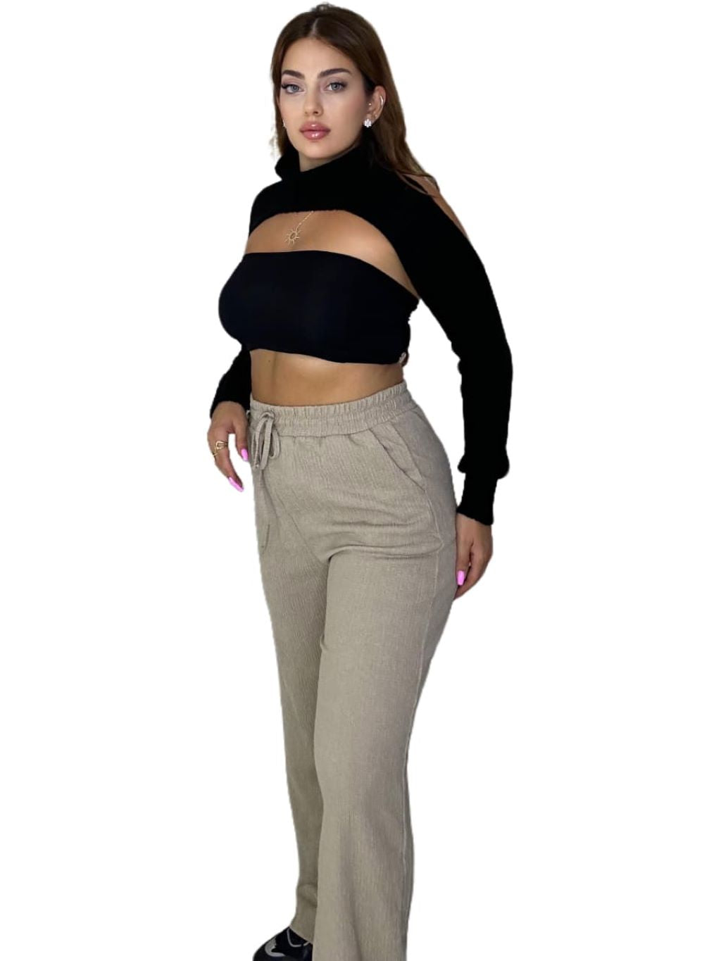 Beige Jury Pants