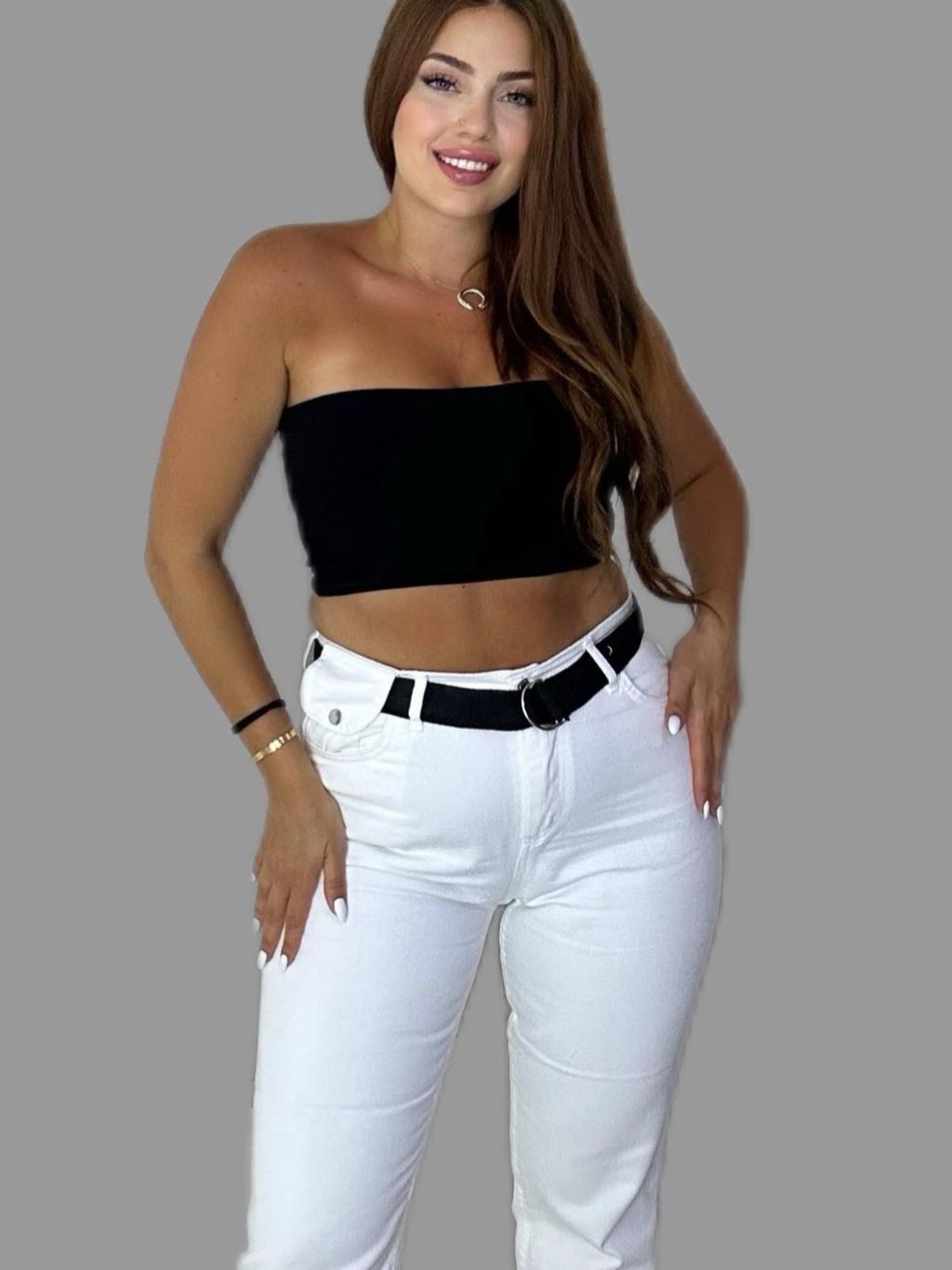 White Denim Jeans
