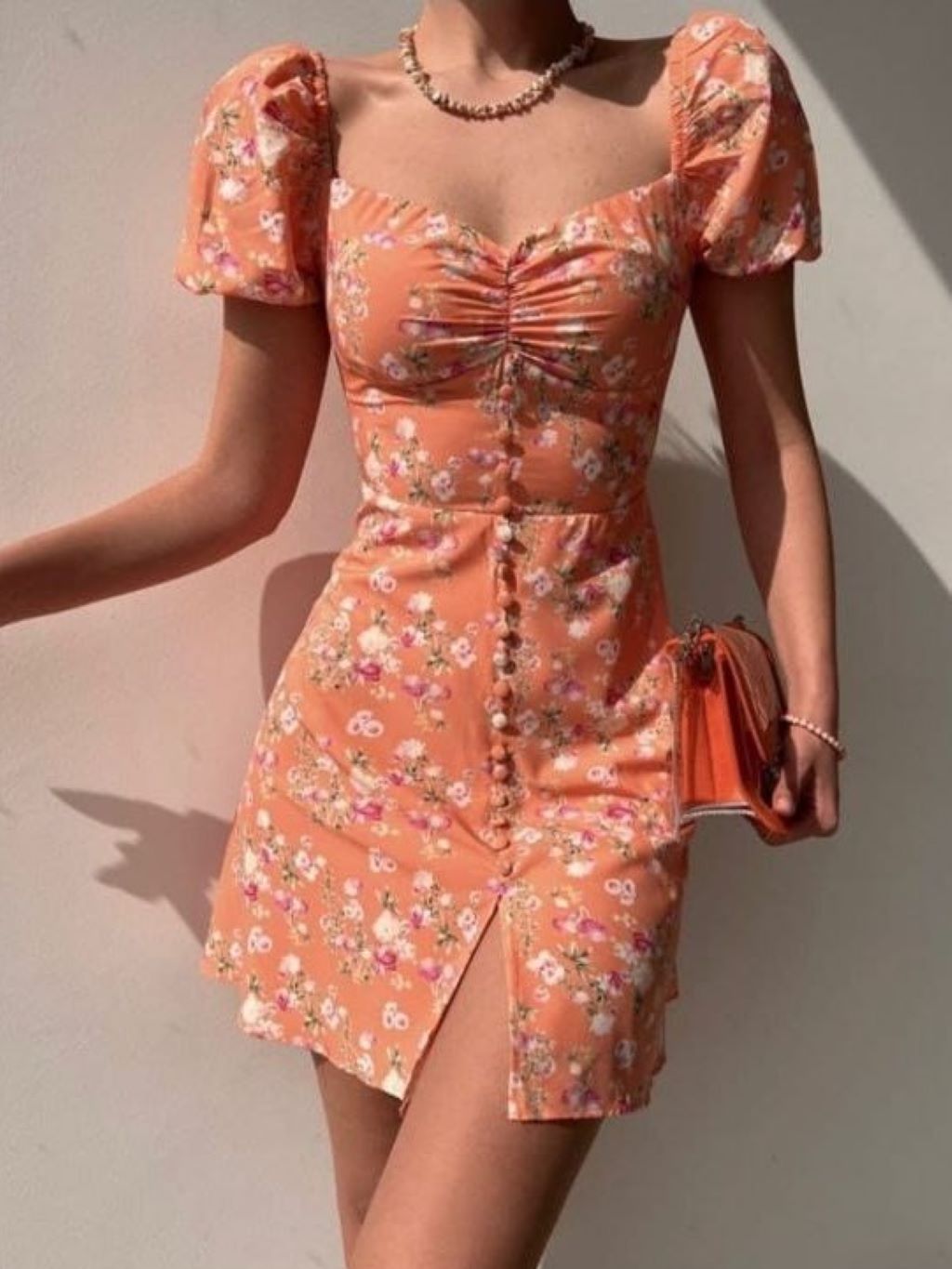 Casual Summer Floral Dress