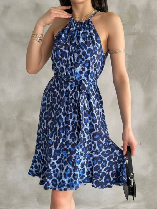 Navy Lily Dress