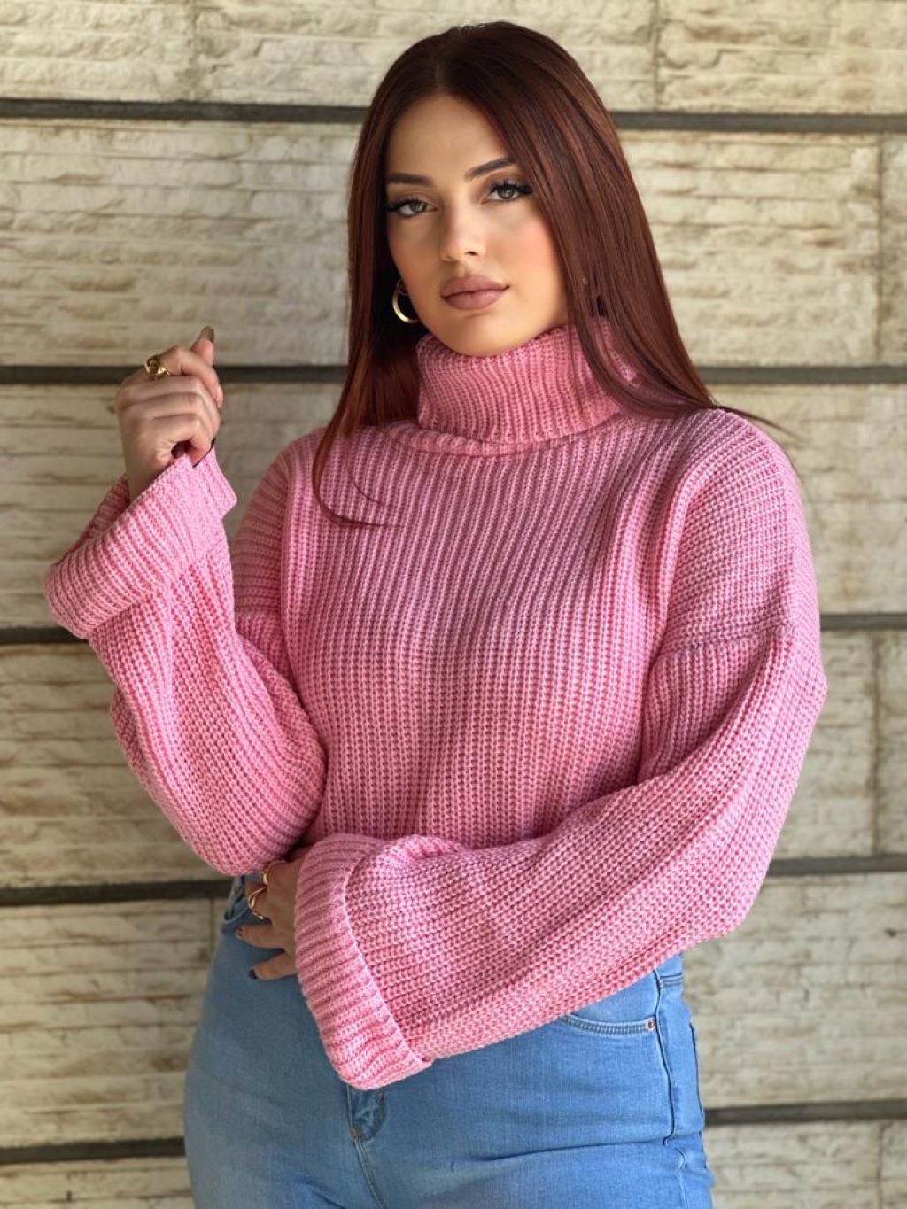 Wool Crop Sweater