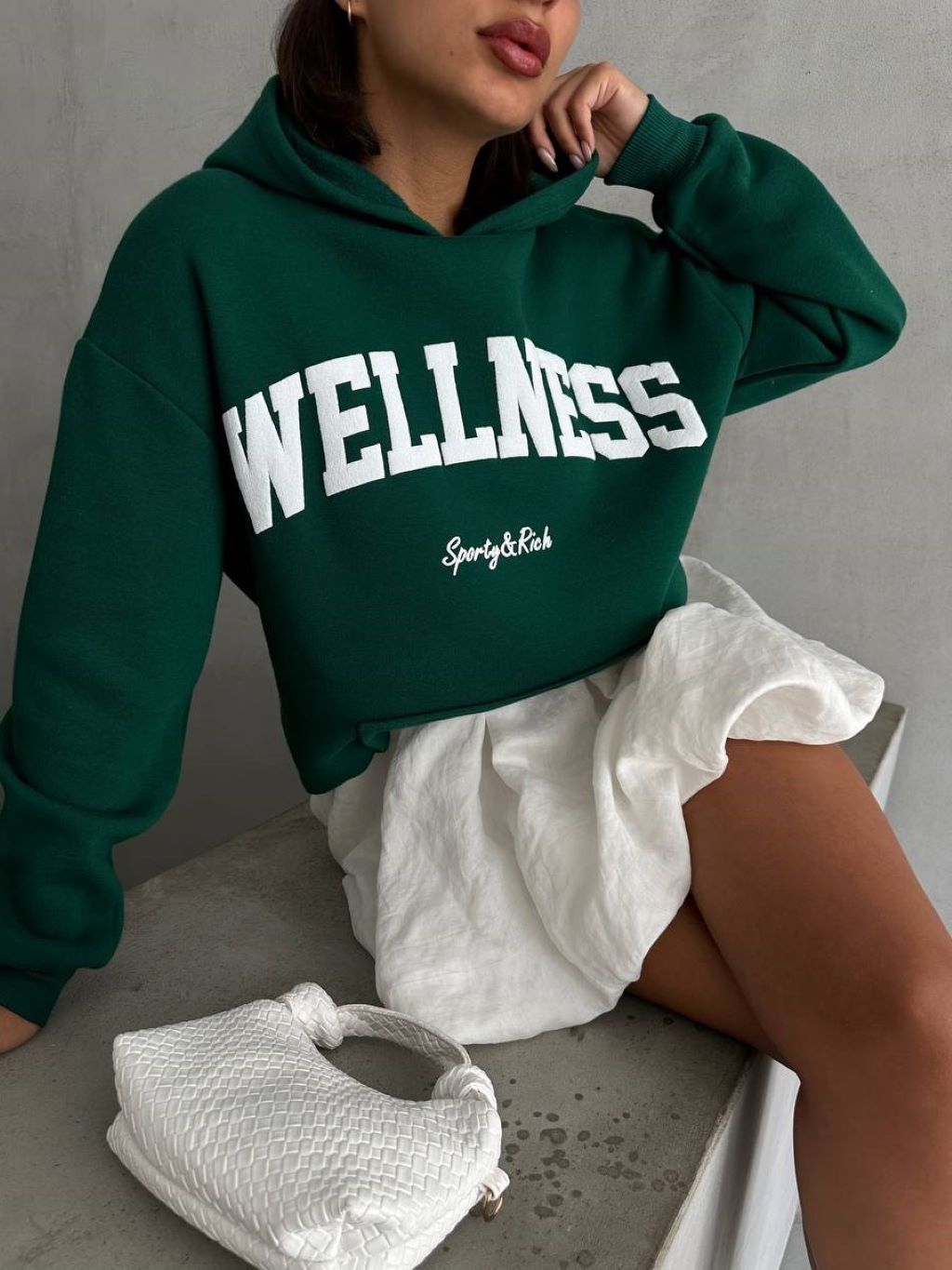 Green Wellness Hoodie