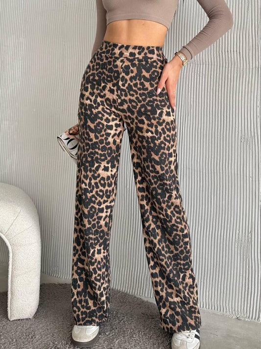 Leopard Print Pants