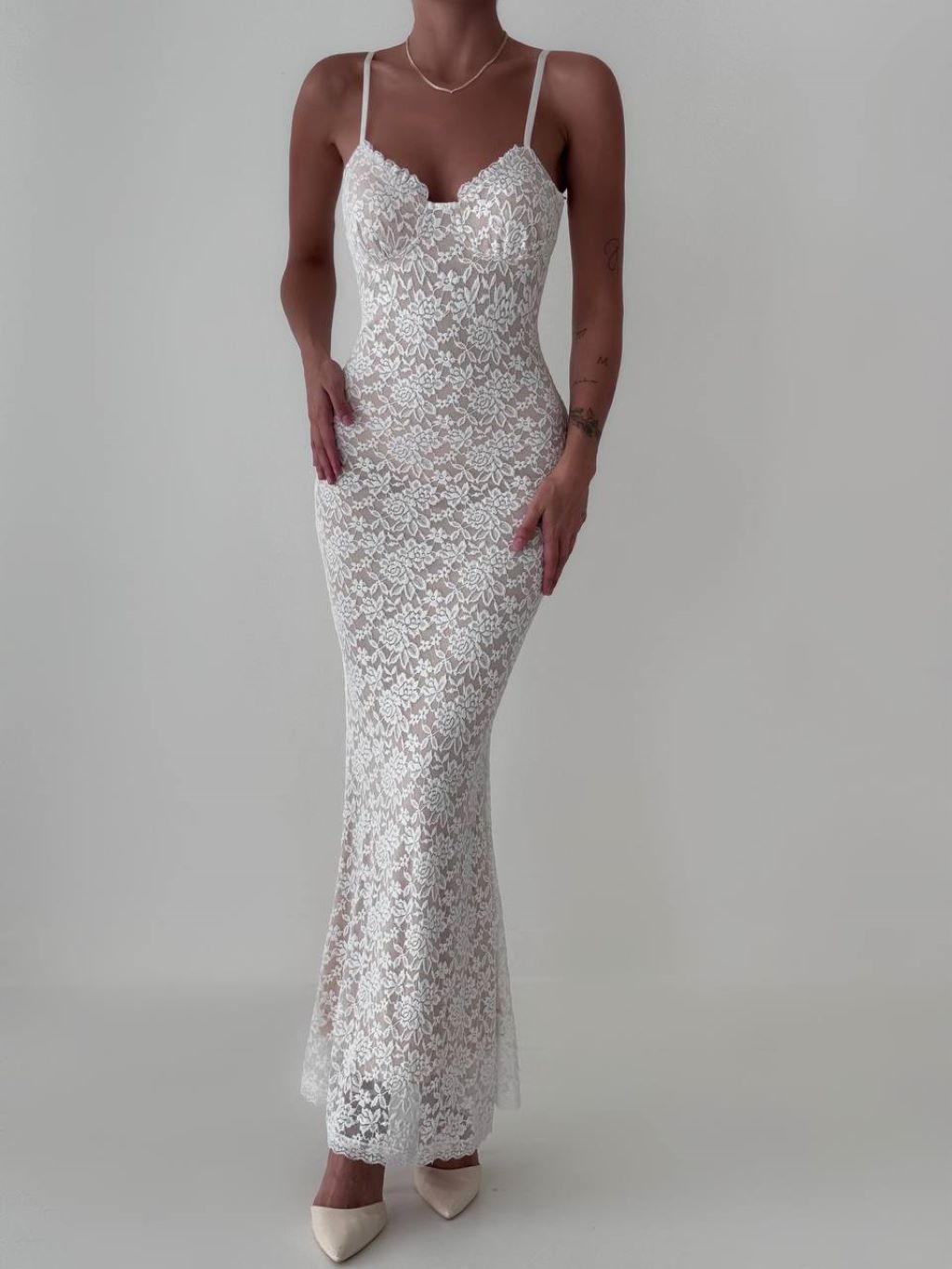 La Sirene White Dress